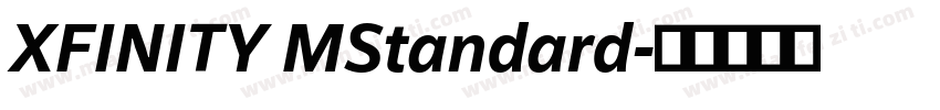XFINITY MStandard字体转换